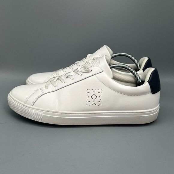 G/Fore Circle G Disruptor Men's 11.5 White Leather Lace-Up Low Top Golf Shoes - Picture 5 of 11